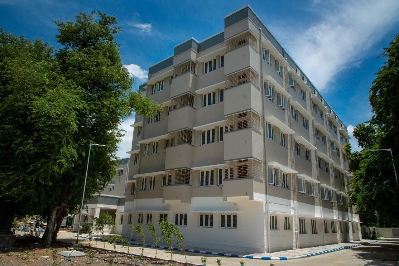Thozhi hostel building